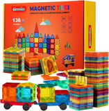 Magnetic Tiles Deluxe Building Blocks Magnet Toys for Kids