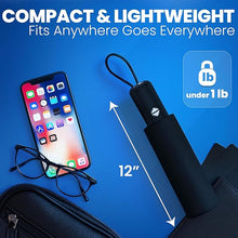 Load image into Gallery viewer, Compact Travel Umbrella Pocket Portable Folding Windproof Mini