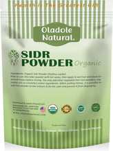 Load image into Gallery viewer, Natural Organic Sidr Powder for Hair and Skin Care