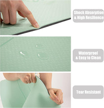 Load image into Gallery viewer, Yoga Mat Alignment Lines Anti Slip Exercise Fitness Mat