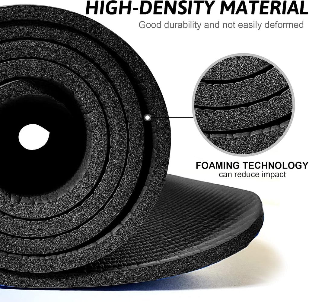 Yoga Mat Non Slip with Strap Included Exercise Mat