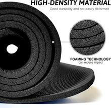 Load image into Gallery viewer, Yoga Mat Non Slip with Strap Included Exercise Mat
