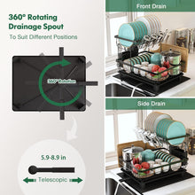 Load image into Gallery viewer, Majalis Dish Drainer Rack Stainless Steel