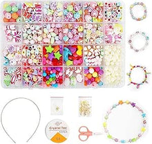Load image into Gallery viewer, Mumoo Bear DIY Bead Set Pony Alphabet Pop Beads for Kids Girls
