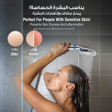 Load image into Gallery viewer, Blu Ionic Shower Head and Filter Removes Chlorine