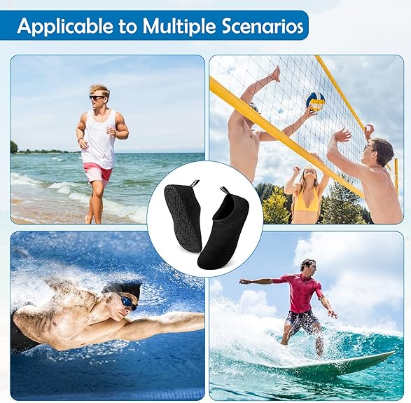 Water Shoes for Women Men Outdoor Beach Swimming Aqua Socks