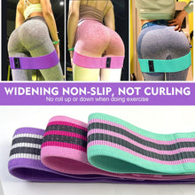 Load image into Gallery viewer, Resistance Bands Fabric Exercise Bands For Hip Legs Butt Glutes Workout