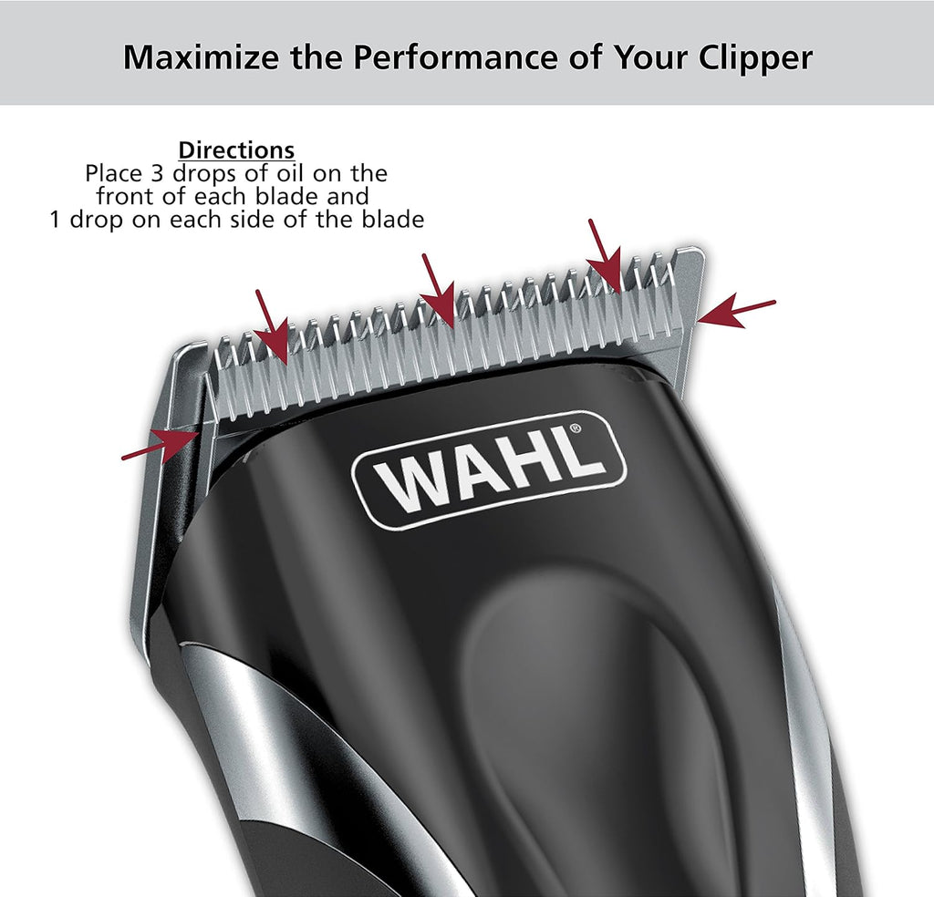Wahl Premium Hair Clipper Lubricating Oil for Clippers Trimmers
