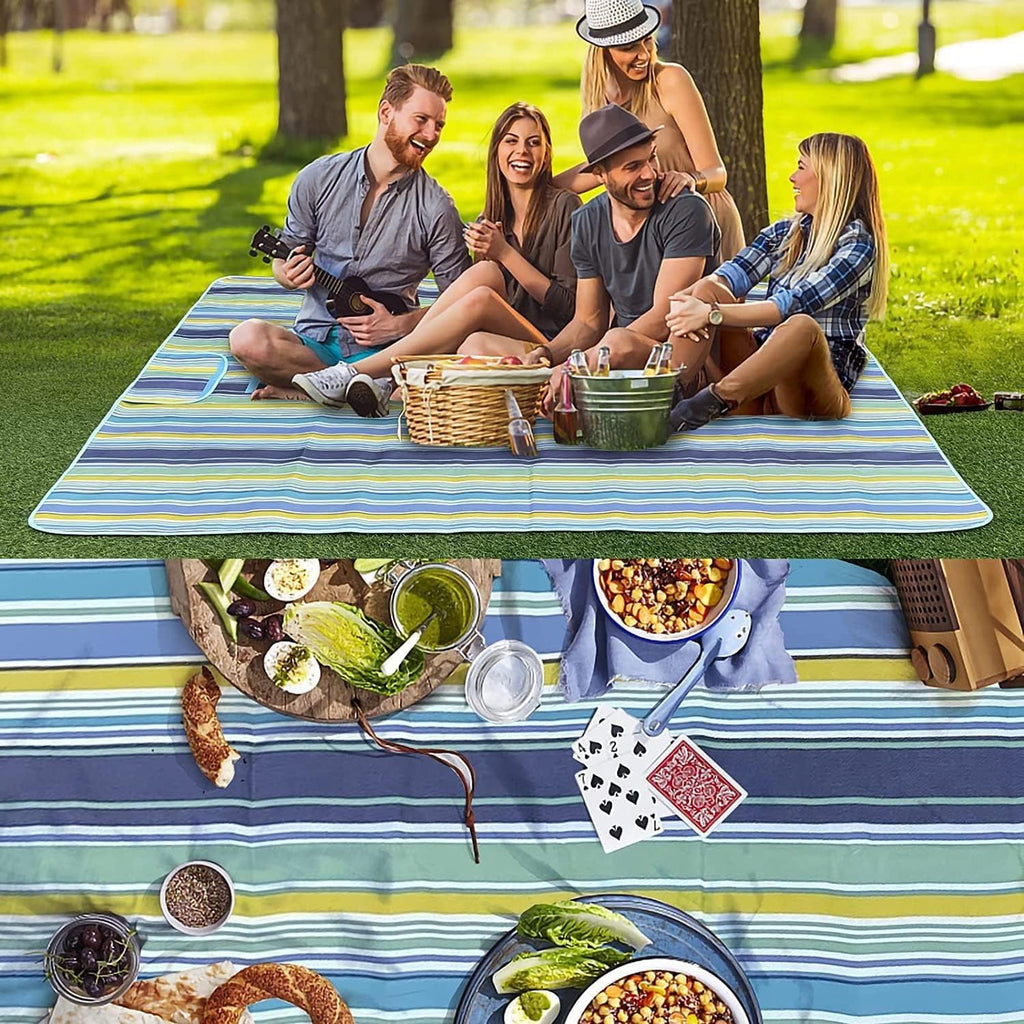 Waterproof Picnic Blanket Portable Beach Mat Outdoor Camping