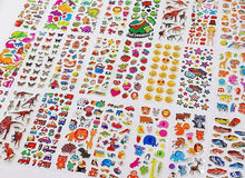 Load image into Gallery viewer, 3D Puffy Stickers for Kids Variety Pack Cute Reusable Stickers