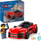 LEGO City Red Sports Car Toy for Kids Ages 5 and Up