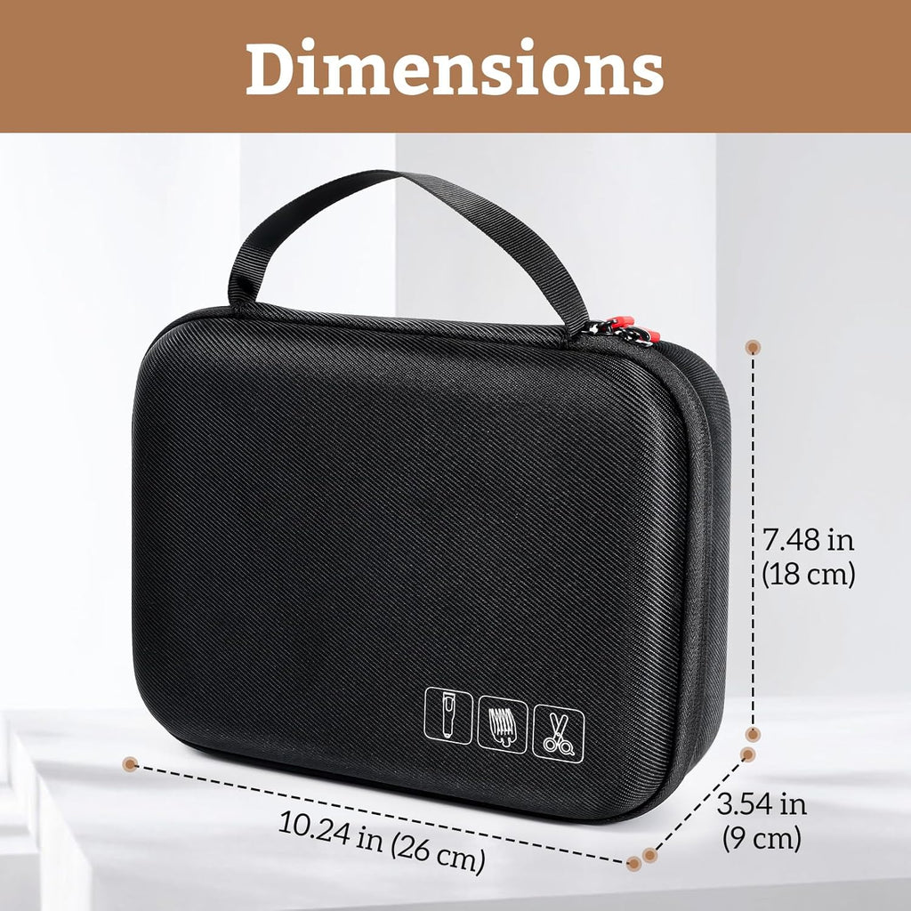 ProCase Hard Travel Case for Hair Clippers Barber Supplies Holder