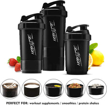Load image into Gallery viewer, HOMLITE Protein Shaker Bottle Non Slip Leak Proof