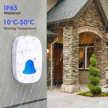 Load image into Gallery viewer, Wireless Doorbell Kit With Bells And Adjustable Volume