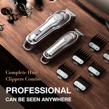 Load image into Gallery viewer, Professional Hair Clippers for Men Hair Cutting Kit