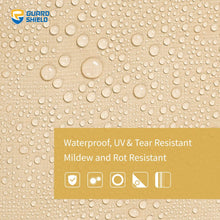 Load image into Gallery viewer, Heavy Duty Tarpaulin Sheet Beige Khaki UV Resistant