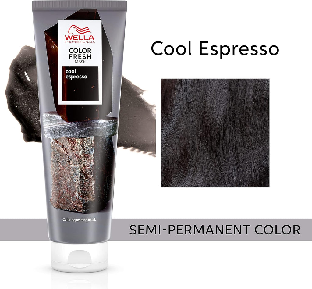 Wella Color Fresh Masks Cool Espresso Natural Shade
