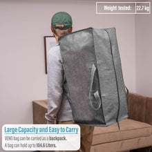 Load image into Gallery viewer, Veno Heavy Duty Extra Large Moving Bags Backpack Straps