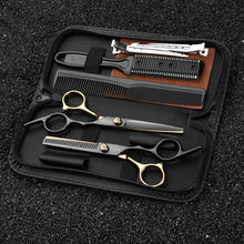 Load image into Gallery viewer, Hair Cutting Scissors Kit Professional Barber Shears Set