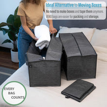 Load image into Gallery viewer, Veno Heavy Duty Extra Large Moving Bags Backpack Straps