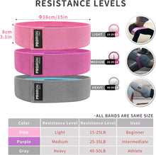 Load image into Gallery viewer, Resistance Bands for Legs and Butt Training Set