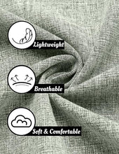Load image into Gallery viewer, Mens Linen Shirts Short Sleeve Casual Button Down Shirt
