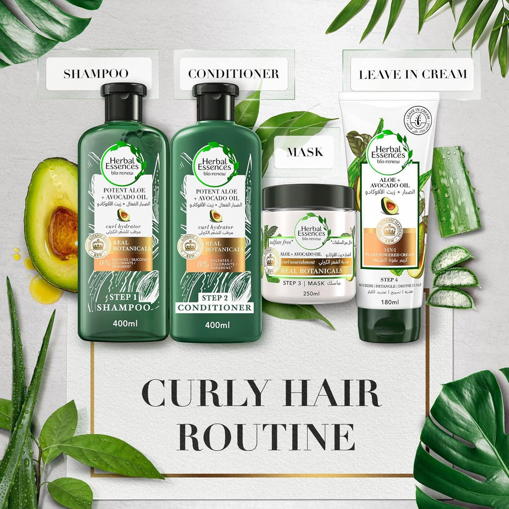 Herbal Essences Sulfate Free Aloe Avocado Hair Mask