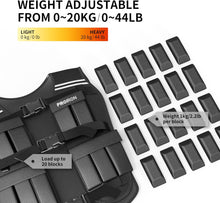 Load image into Gallery viewer, Adjustable Weighted Vest for Men Women Running Strength Training