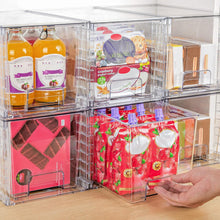 Load image into Gallery viewer, Vtopmart Stackable Storage Drawers Acrylic Closet Organizers