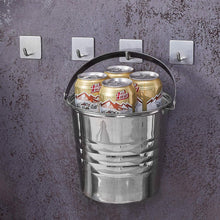 Load image into Gallery viewer, JS Heavy Duty Adhesive Hooks Stainless Steel Wall Hooks