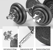 Load image into Gallery viewer, Cast Iron Weight Plates Set Various Sizes for Dumbbell Handle