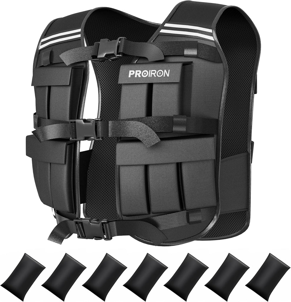 Adjustable Weighted Vest for Men Women Running Strength Training