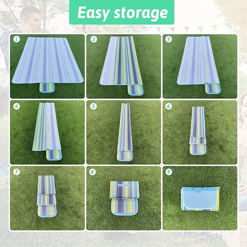 Waterproof Picnic Blanket Portable Beach Mat Outdoor Camping
